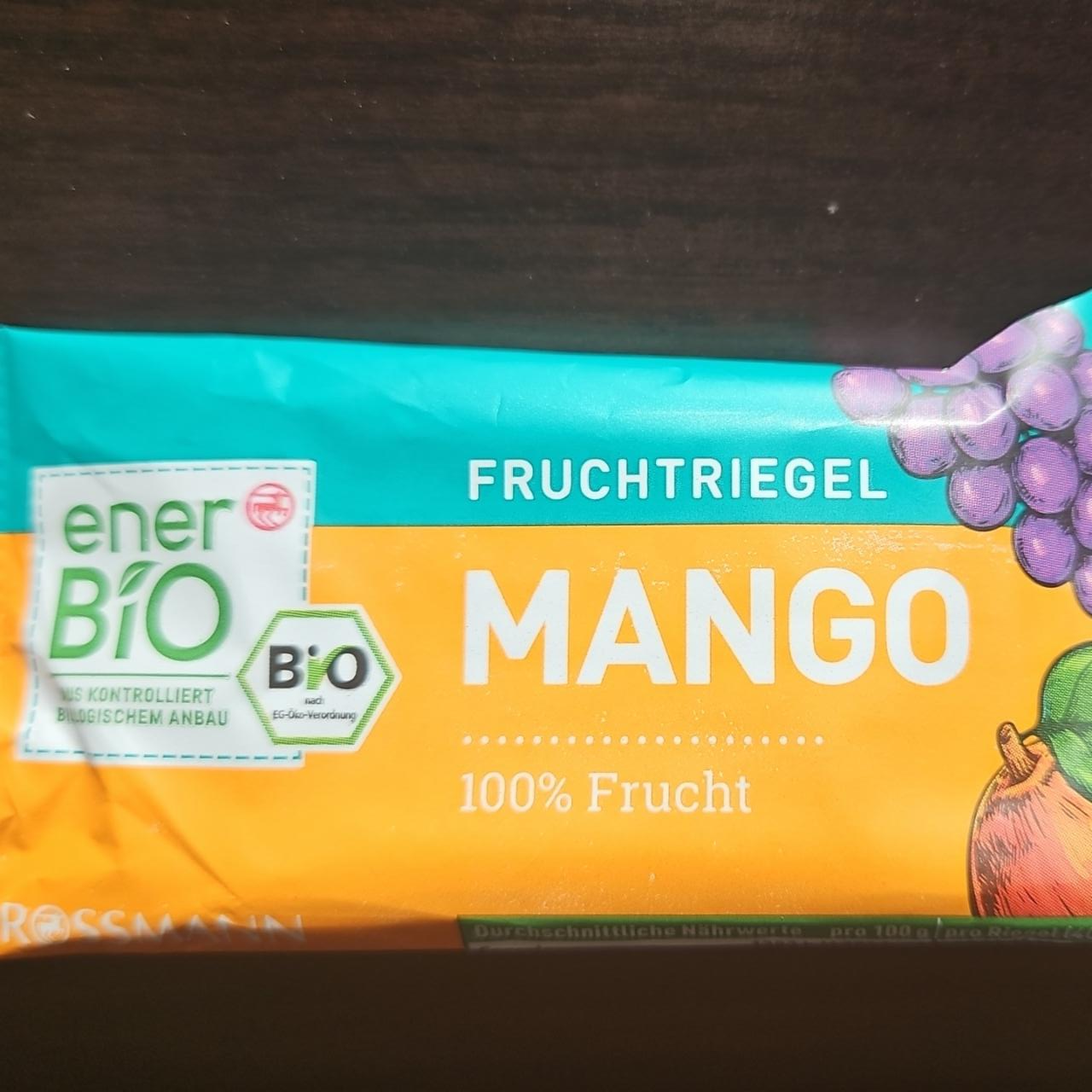 Fotografie - Bio Fruchtriegel Mango EnerBio