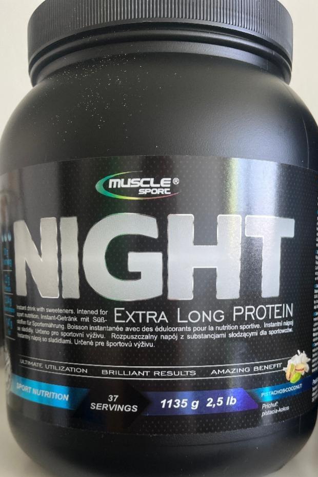 Fotografie - Night extra long protein MuscleSport