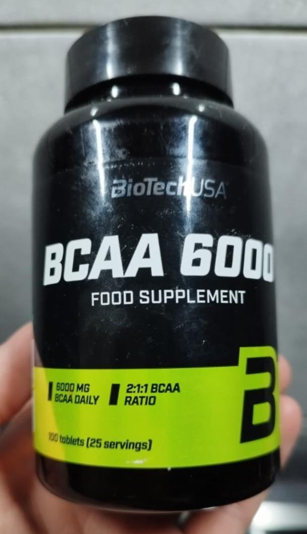 Fotografie - Aminokyseliny BCAA 6000 Biotech USA