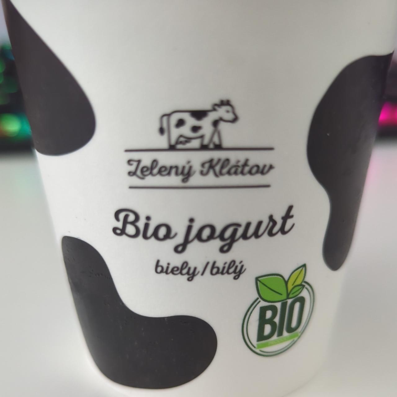 Fotografie - Bio jogurt bílý Zelený Klátov