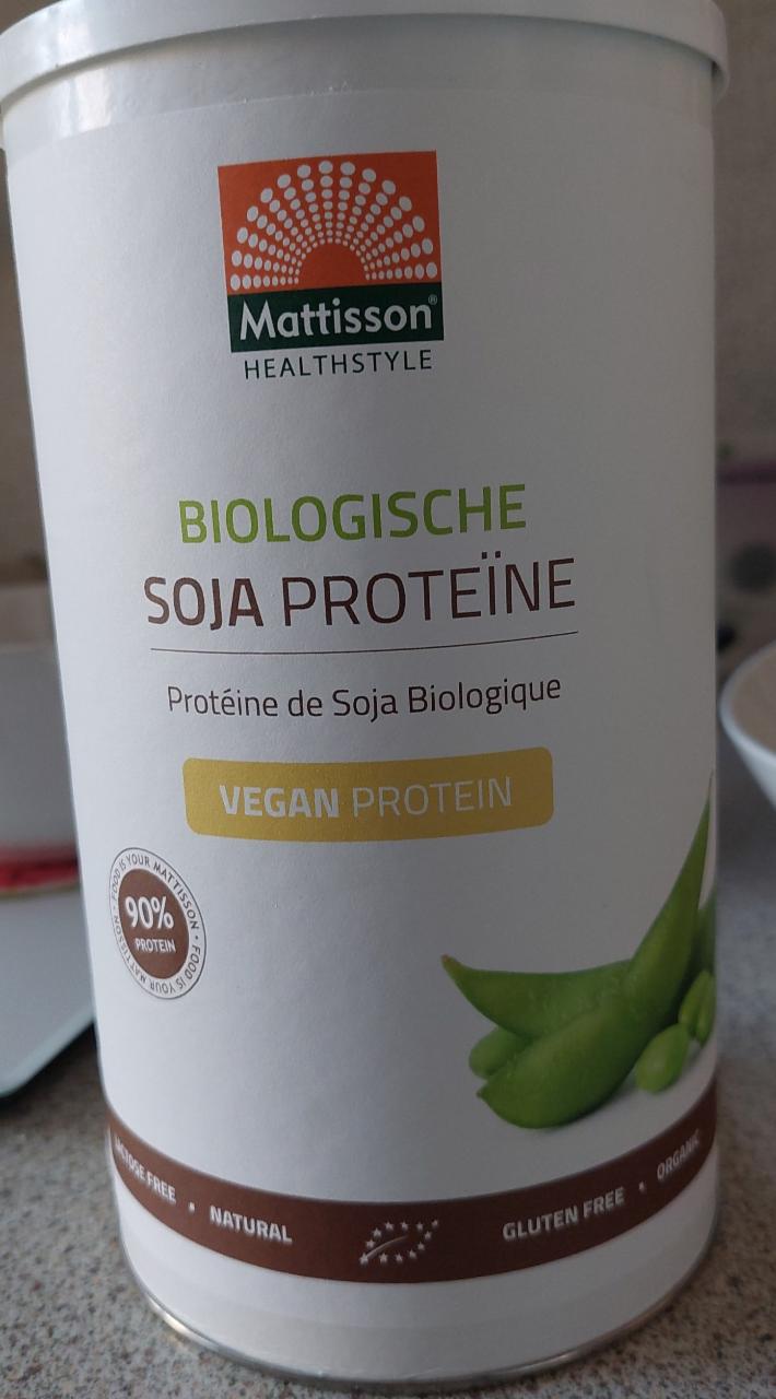 Fotografie - Biologische Soja Proteïne Natural Mattisson