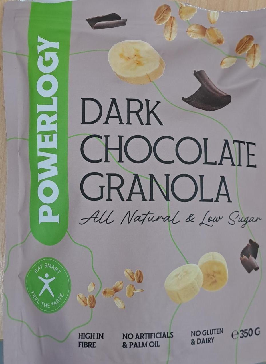 Fotografie - Dark chocolate granola Powerlogy