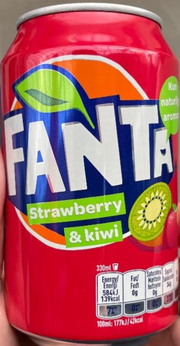 Fotografie - Fanta jahoda a kiwi