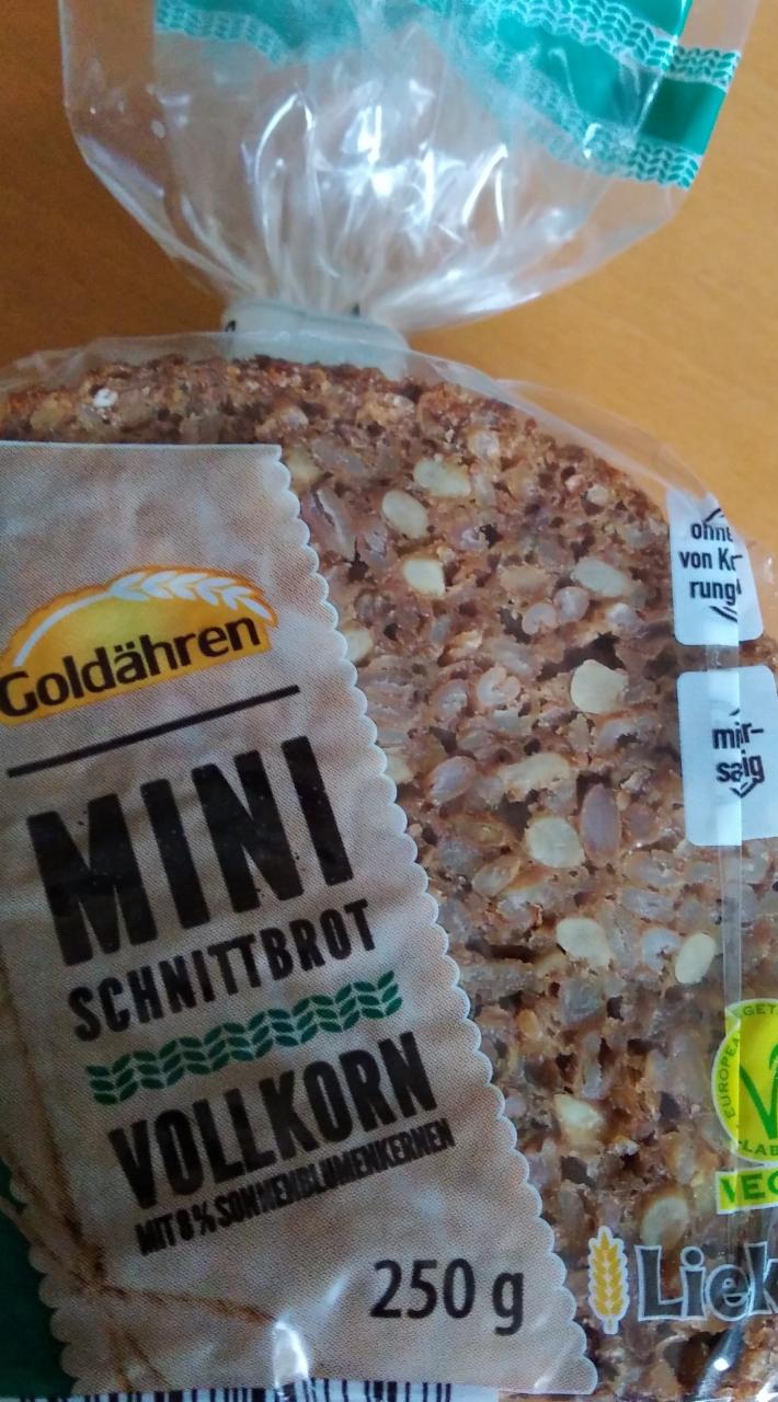 Fotografie - Mini Schnittbrot Vollkorn Goldähren