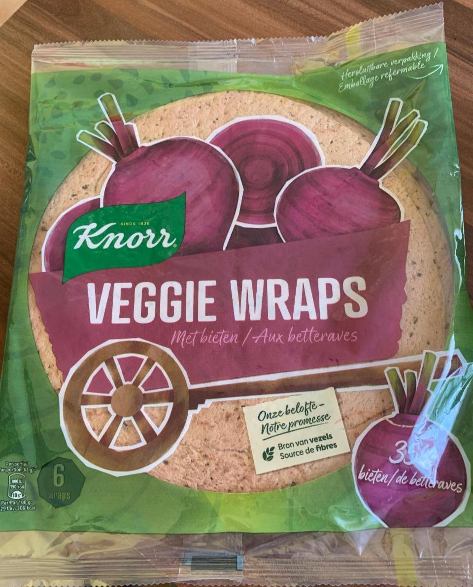 Fotografie - Veggie Wraps řepa Knorr