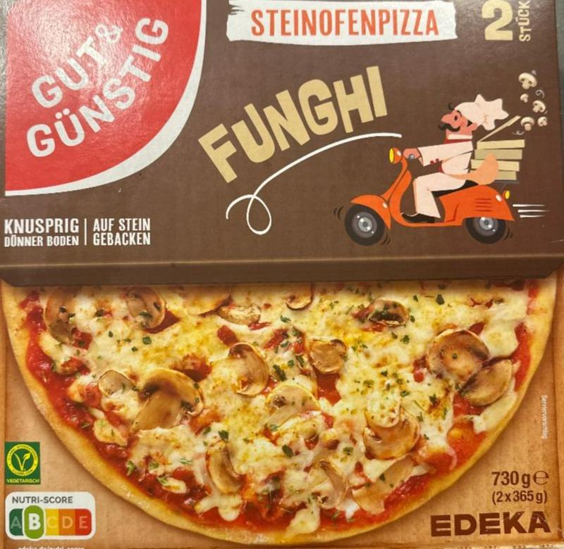 Fotografie - Funghi Steinofenpizza Gut&Günstig