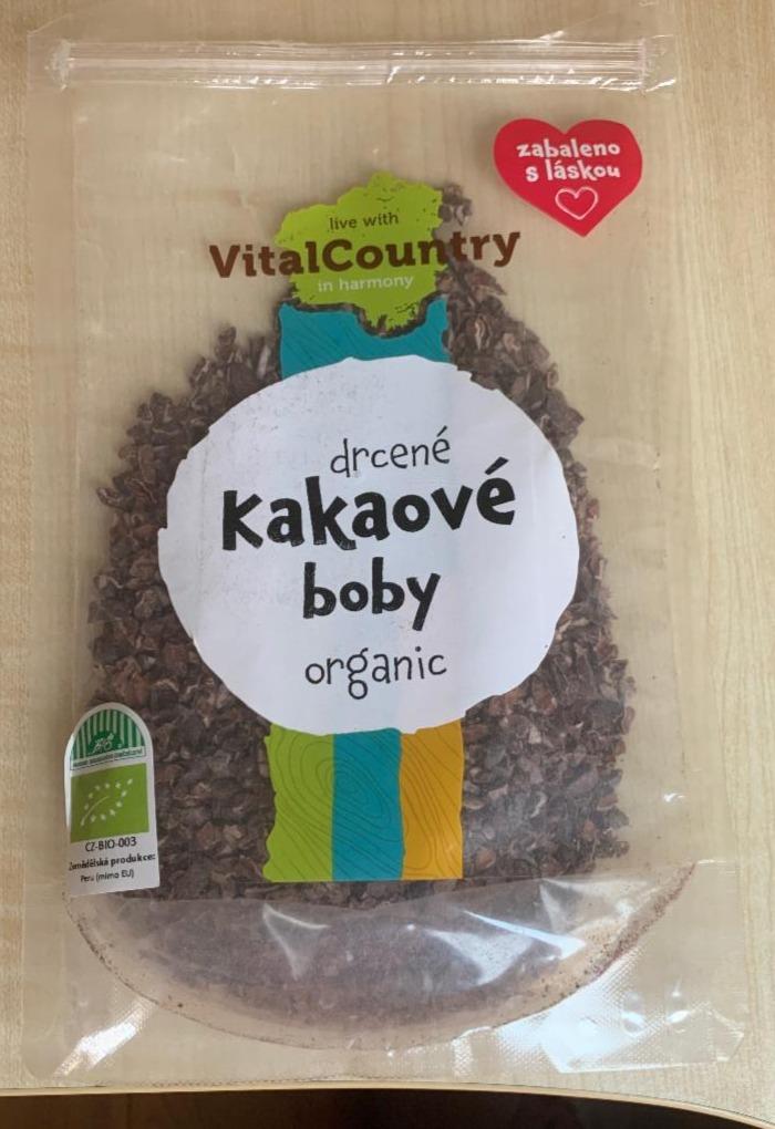 Fotografie - Drcené kakaové boby organic VitalCountry