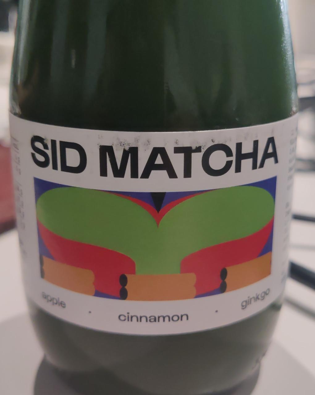 Fotografie - Sid Matcha apple cinnamon ginkgo