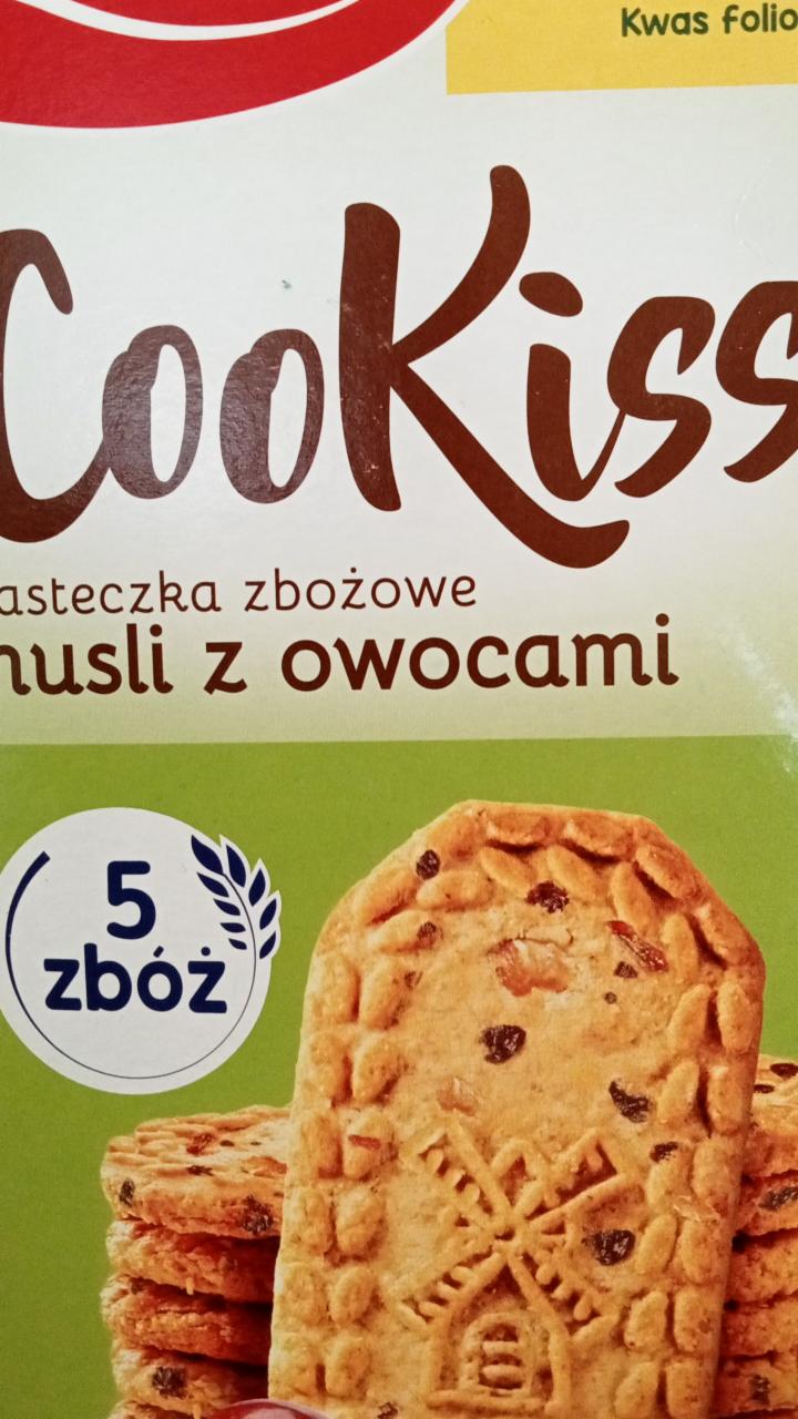 Fotografie - Cookiss Ciasteczka zbożowe musli z owocami Sante