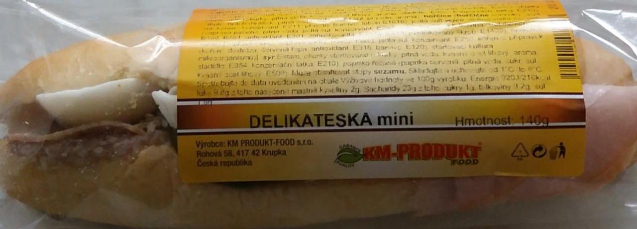 Fotografie - Bageta Delikateska mini KM-produkt