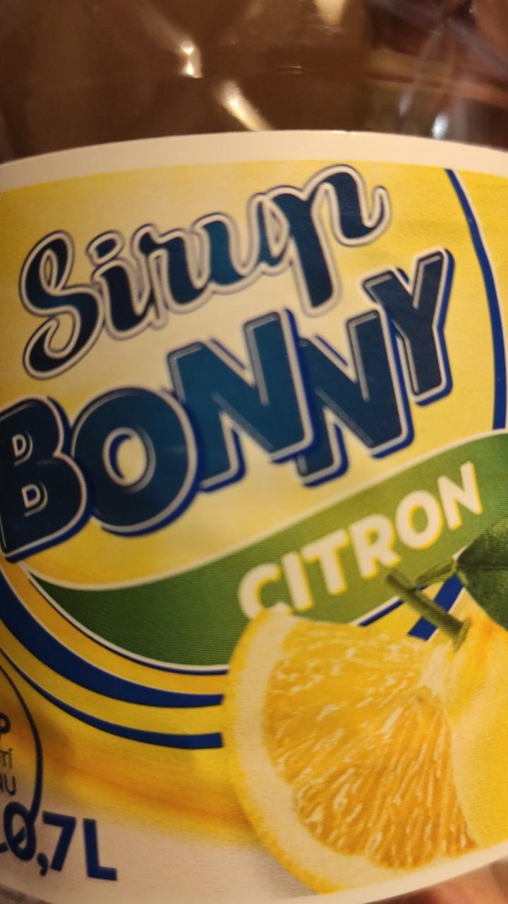 Fotografie - Sirup Citron Bonny