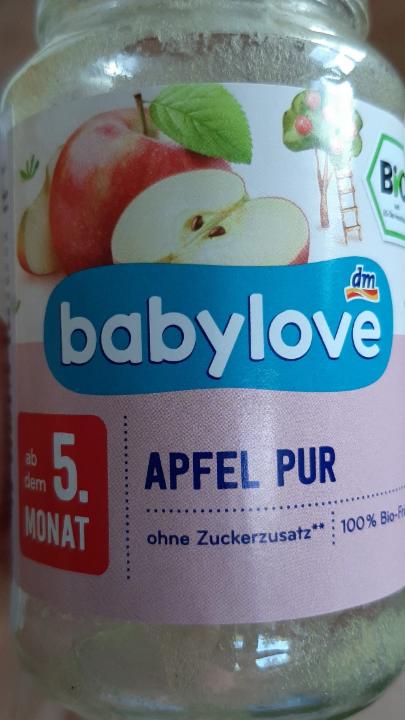 Fotografie - Babylove jablko apfel pur dmBio