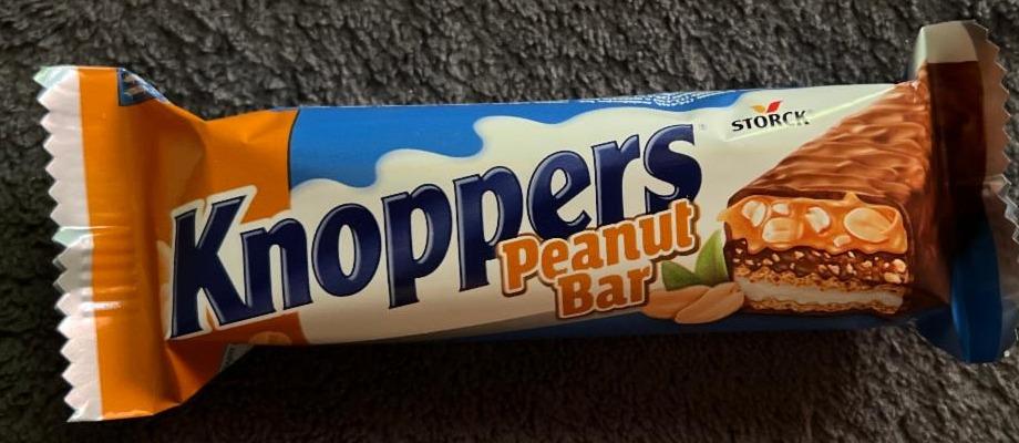 Fotografie - Knoppers Peanut Bar Storck