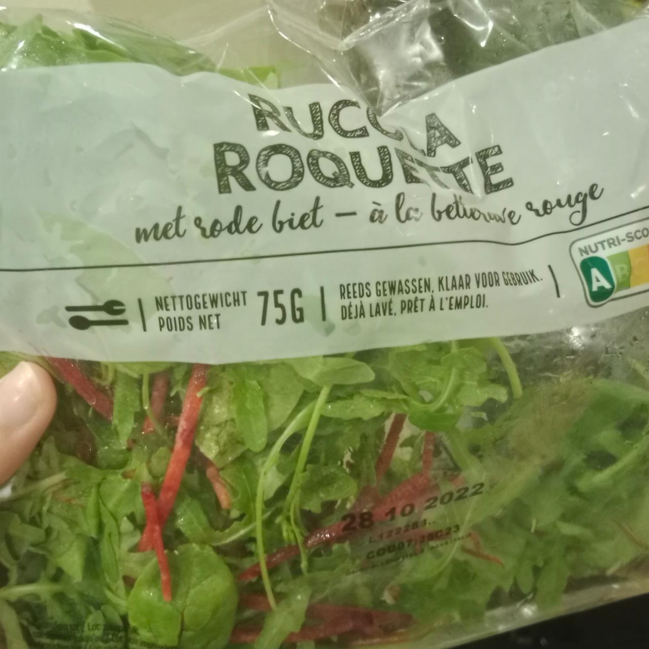 Fotografie - Ruccola Roquette à la betterave rouge Delhaize