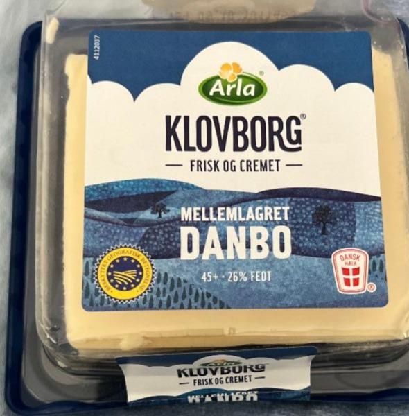 Fotografie - Klovborg Frisk og cremet Mellemlagret Danbo Arla