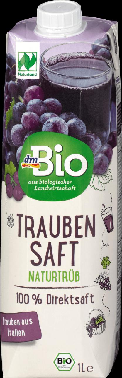 Fotografie - Trauben Saft naturtrüb dmBio