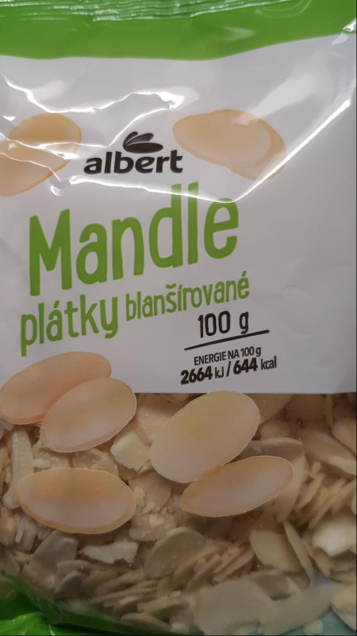 Fotografie - Mandle plátky blanšírované Albert