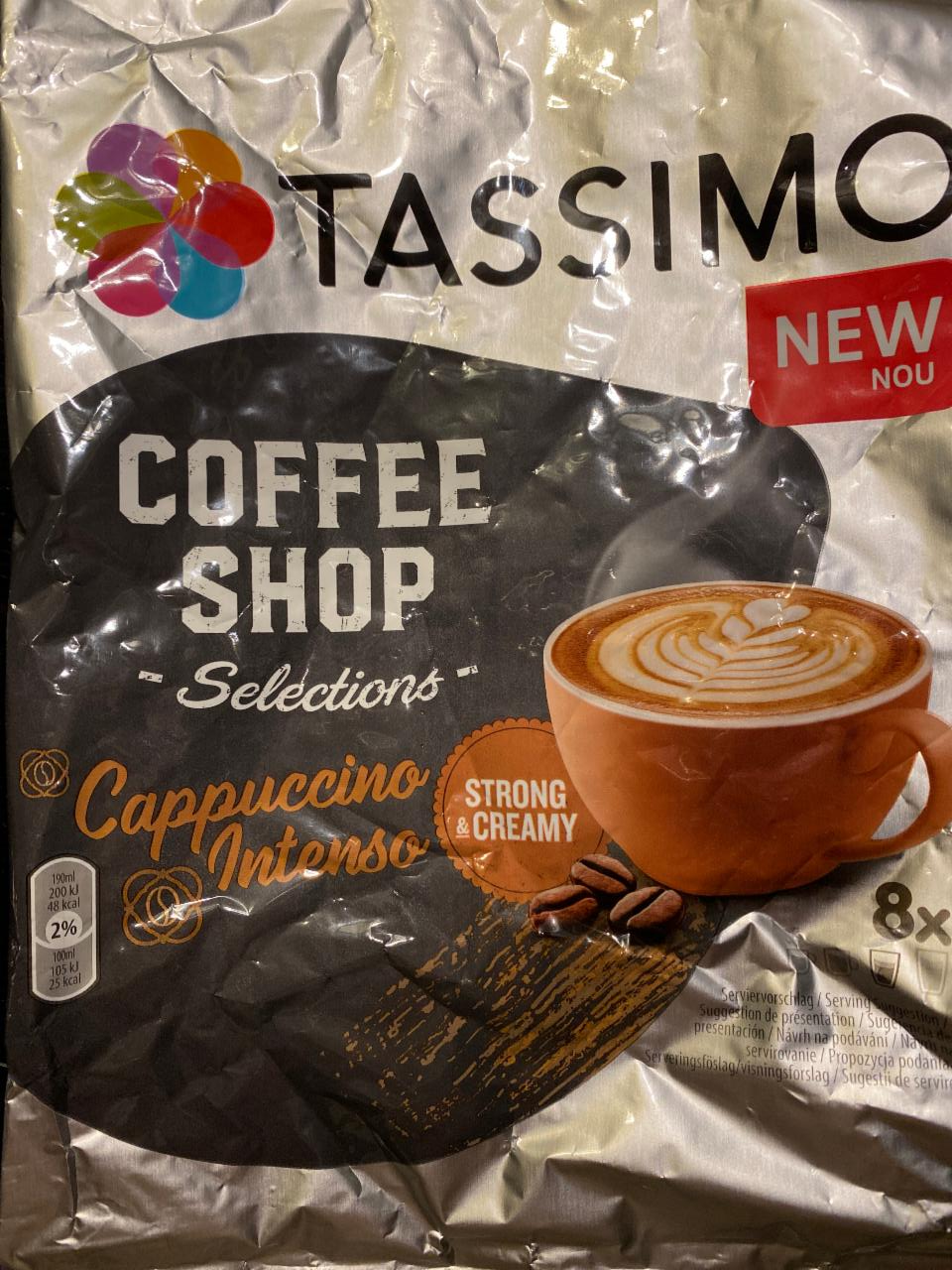 Fotografie - Cappuccino Intenso Strong & Creamy Tassimo