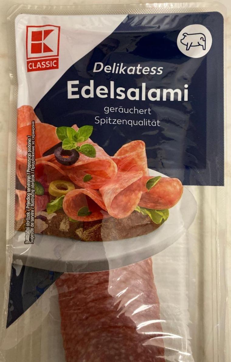 Fotografie - Delikatess Edelsalami K-Classic