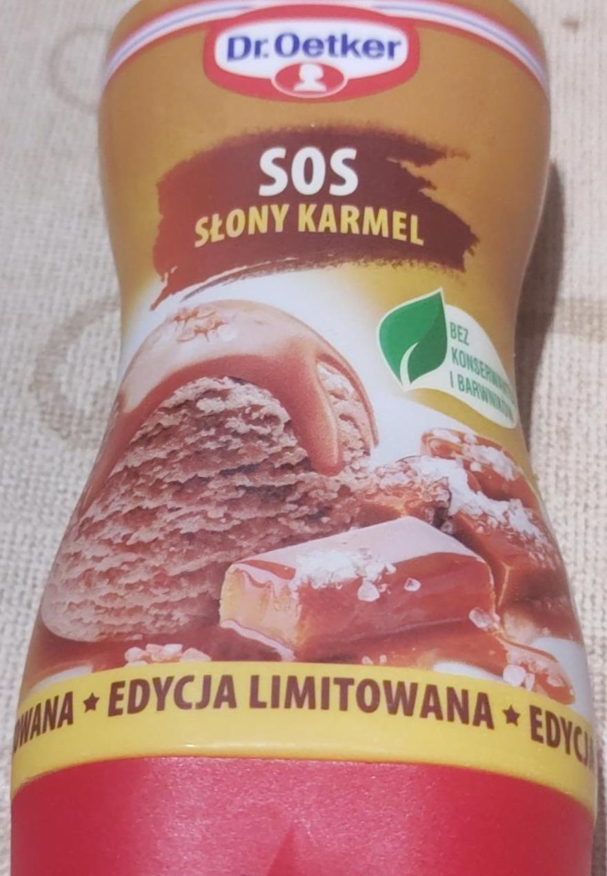 Fotografie - Sos Słony karmel Dr.Oetker