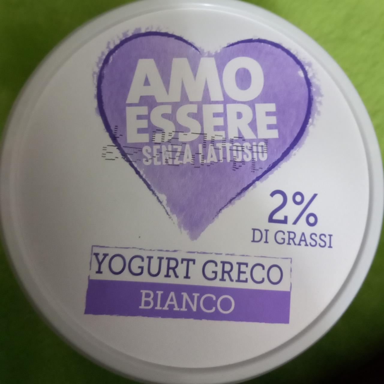 Fotografie - AMO ESSERE SENZA LATTOSIO YOGURT GRECO BIANCO