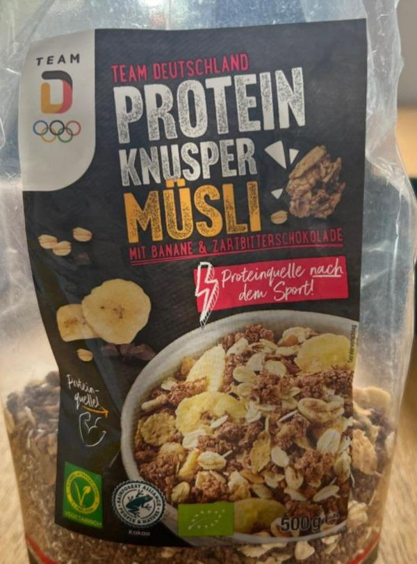 Fotografie - Protein knusper müsli Team Deutschland