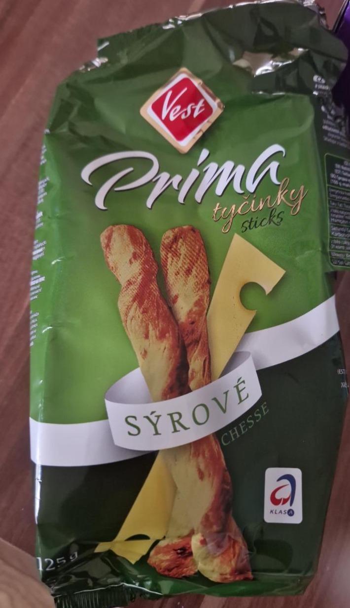 Fotografie - Prima Tyčinky sýrové Vest