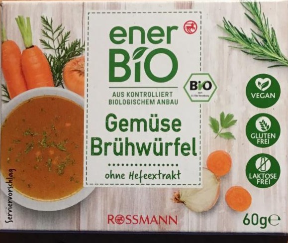 Fotografie - Gemüse Bruhwurfel EnerBio