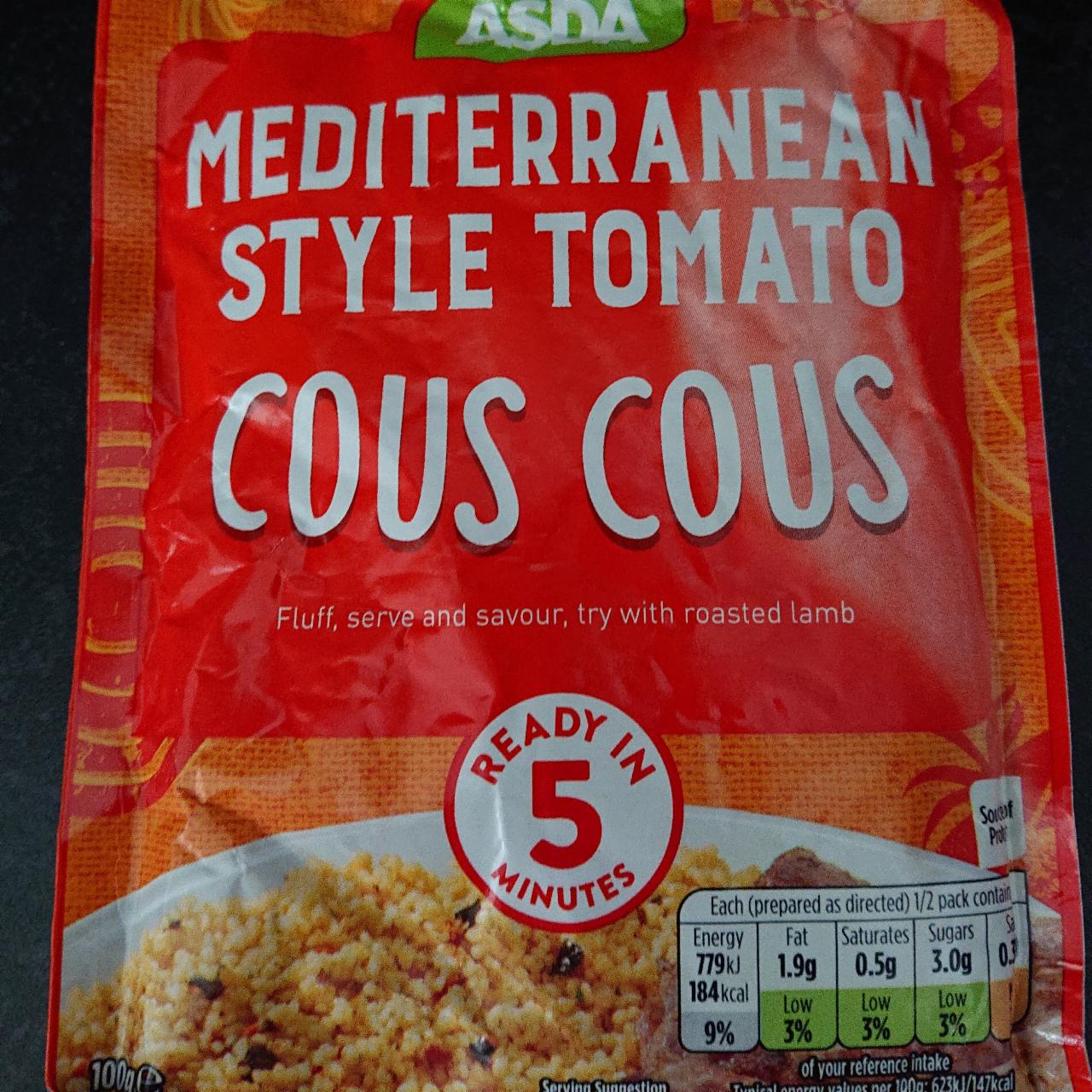 Fotografie - Mediterranean Style Tomato Cous Cous Asda