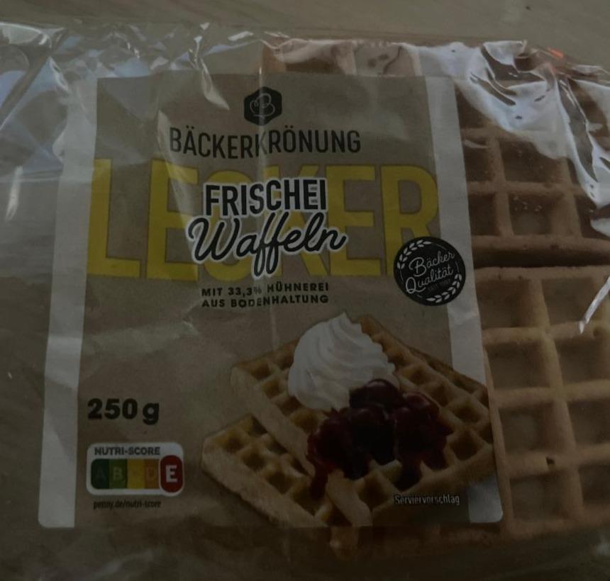 Fotografie - Frischei waffeln Bäckerkrönung