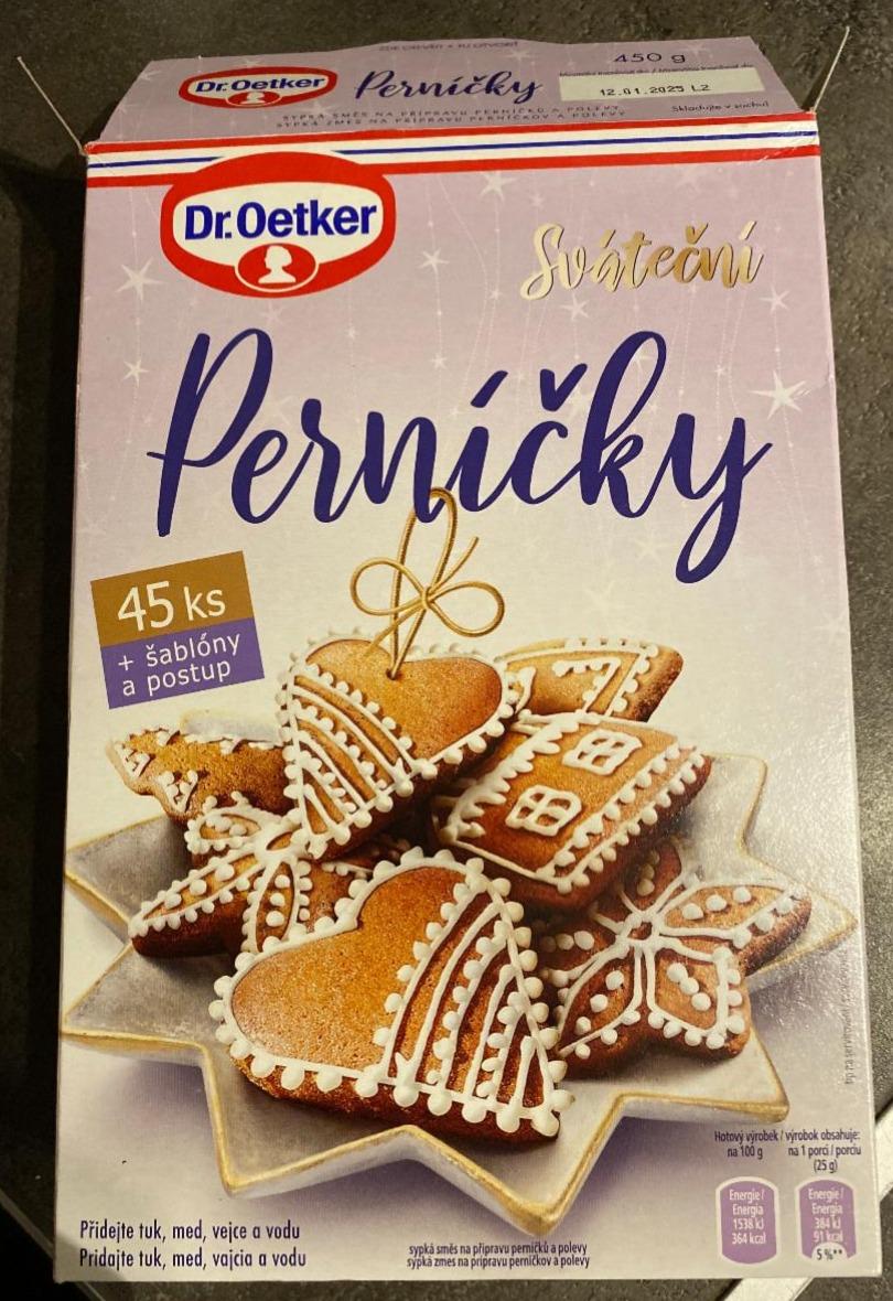 Fotografie - Perníčky sváteční Dr.Oetker