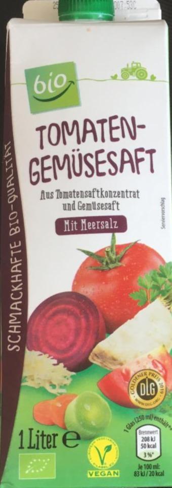 Fotografie - Tomaten-gemüsesaft bio