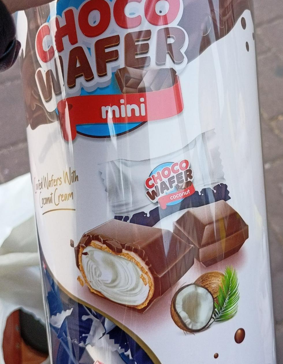 Fotografie - Choco wafer mini coconut