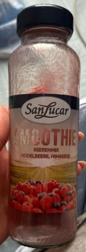 Fotografie - Smoothie beerenmix heidelbeere, himbeere SanLucar