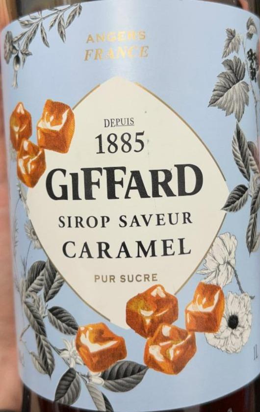 Fotografie - Sirop saveur caramel Giffard