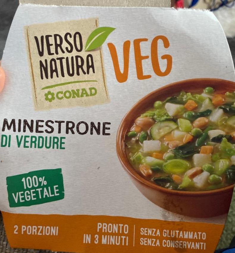 Fotografie - Verso Natura Veg Minestrone di Verdure Conad