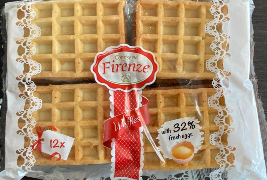 Fotografie - Waffles with 32% eggs Confiserie Firenze