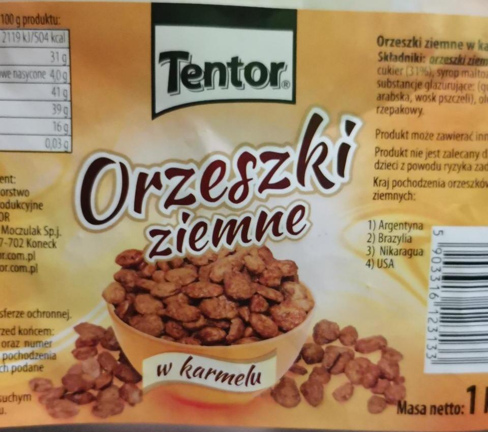 Fotografie - Orzeszki ziemne w karmelu Tentor