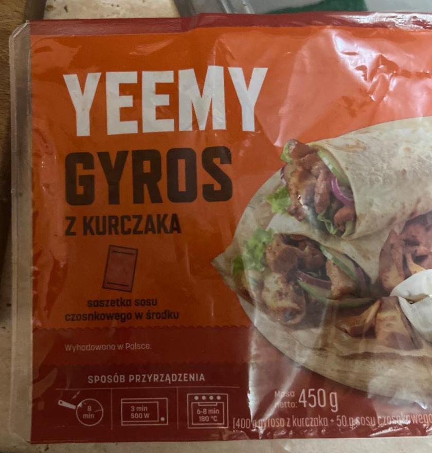 Fotografie - Gyros z kurczaka Yeemy