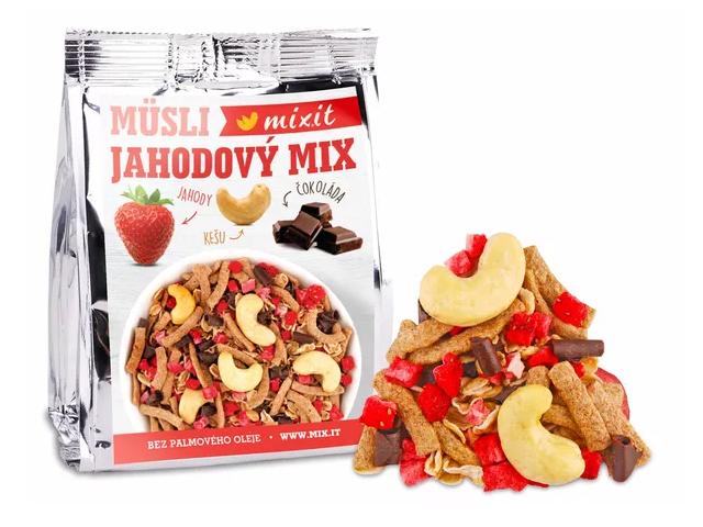 Fotografie - Müsli Jahodový mix Mixit