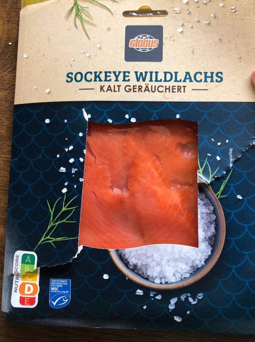 Fotografie - Sockeye Wildlachs kaltgeräuchert Globus