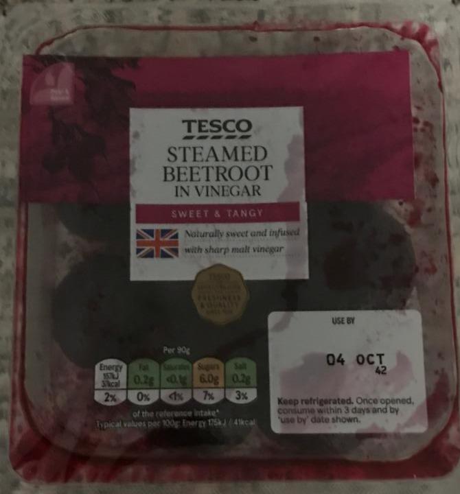 Fotografie - Steamed Beetroot In Vinegar Tesco