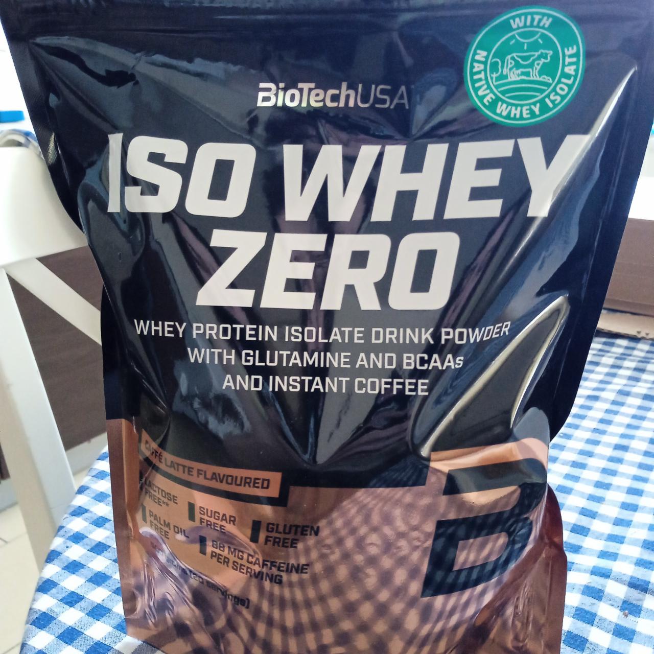 Fotografie - ISO whey zero caffé latte BioTechUSA