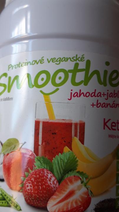 Fotografie - Smoothie jahoda+jablko+banán KetoFit