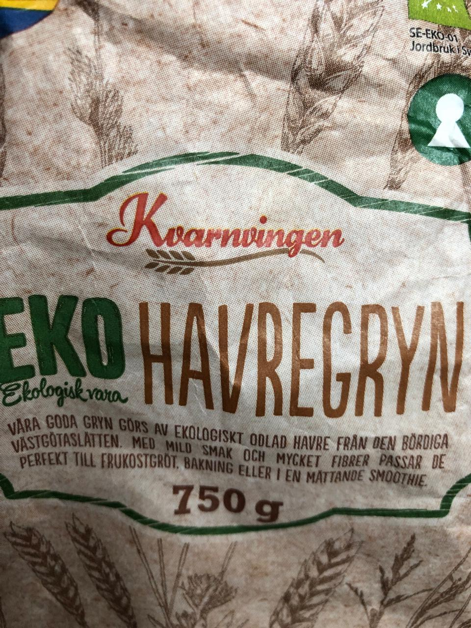 Fotografie - Eko HAVREGRYN celozrnné vločky sverige