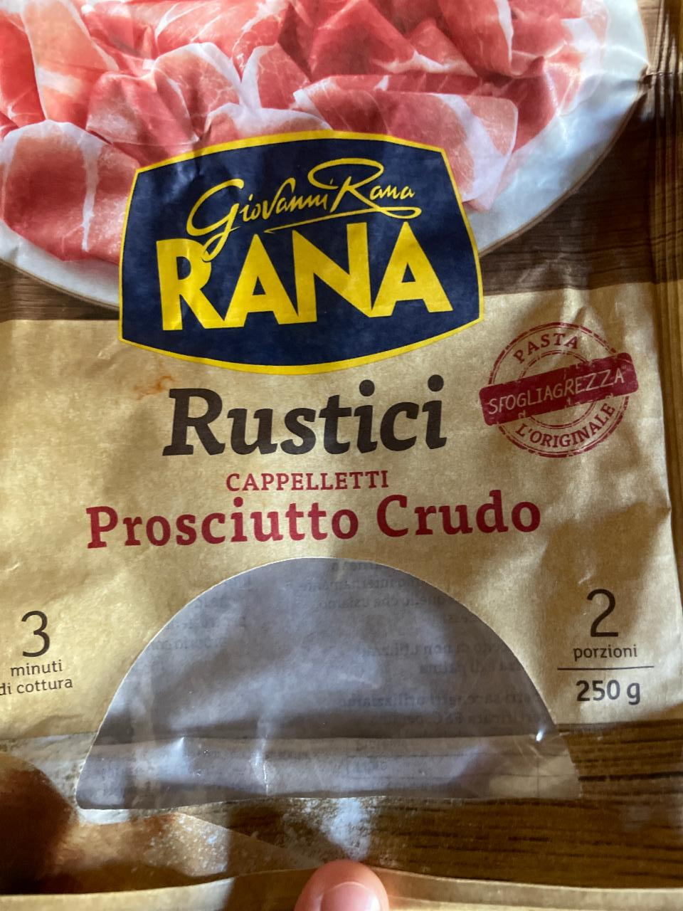 Fotografie - Rustici Cappelletti Prosciutto Crudo Giovanni Rana