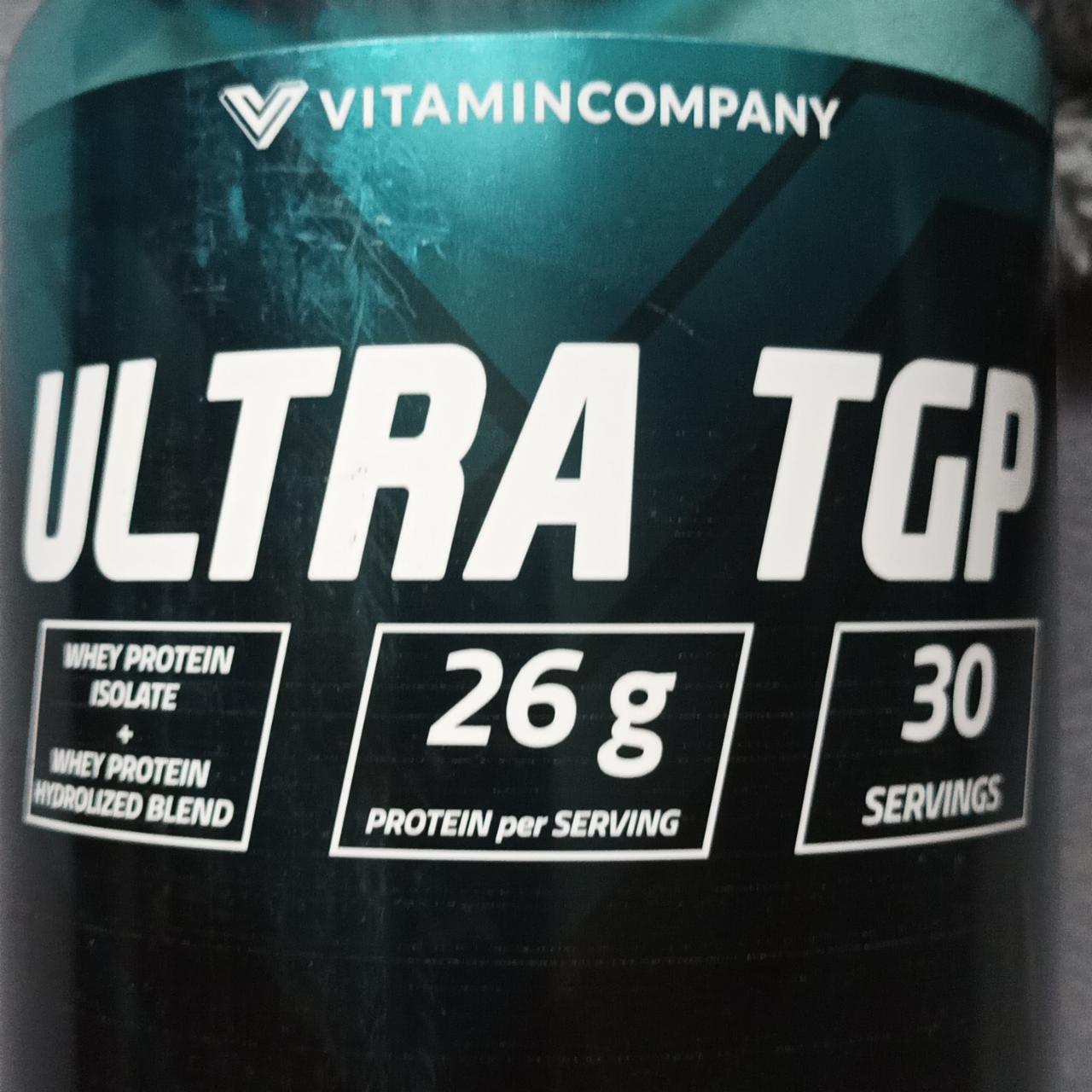 Fotografie - Ultra TGP čokoládová sušenka VitaminCompany