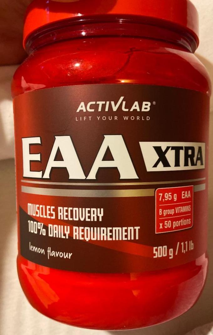 Fotografie - EAA Xtra lemon flavour ActivLab