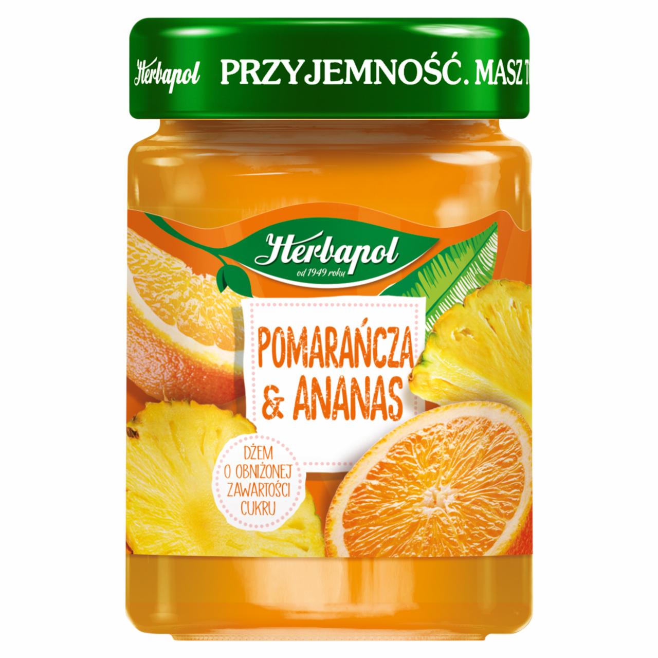 Fotografie - Pomarancza & ananas dżem Herbapol