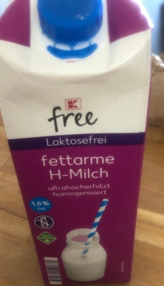 Fotografie - free laktosefrei fettarme h-milch